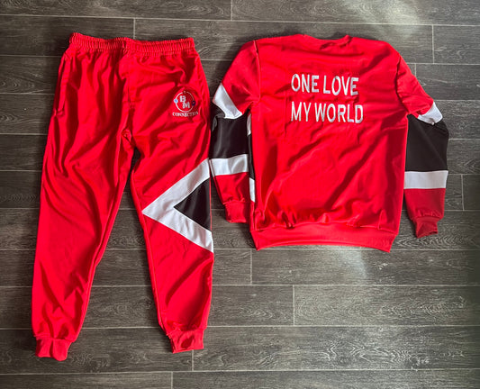 Men red sets collection